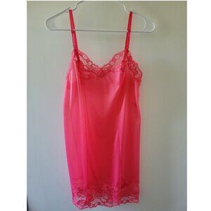 Vintage Pink Lacy Slip